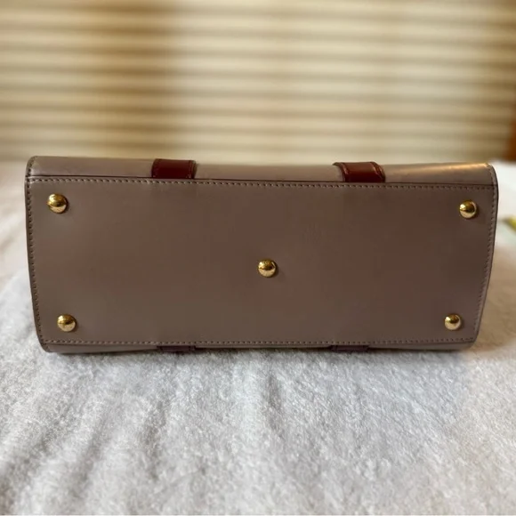 Louis Vuitton Monogram Cuir Plume Very Tote MM Mastic Raisin - Picture 12 of 12